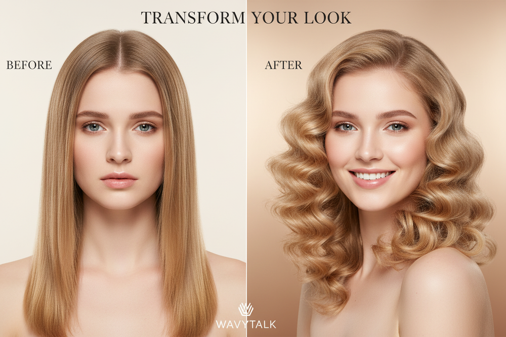 Premium Before and After Hair Styling Ad